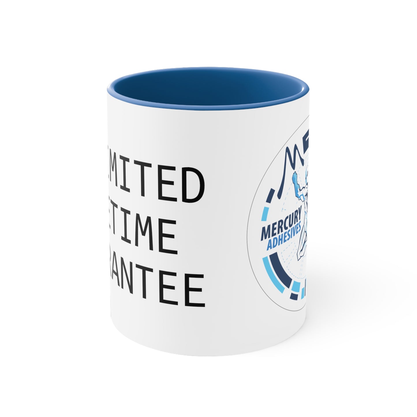 Mercury Adhesives w/ Warranty Coffee Mug, 11oz